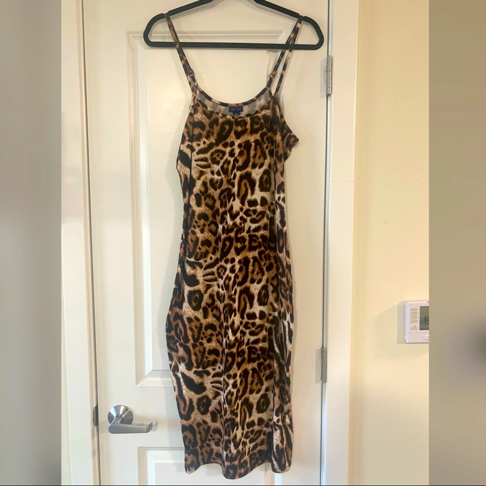 Leopard Print Sexy Dress